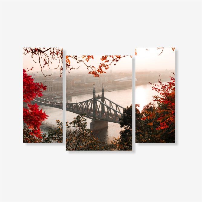 Мост осенью